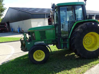 Tractor John Deere 6100-2wd met fronthef +pto