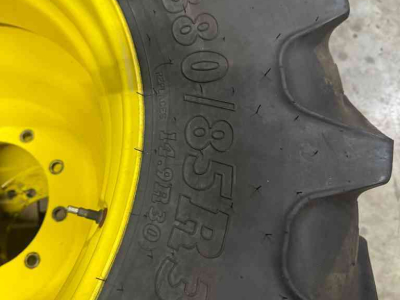 Wheels, Tyres, Rims & Dual spacers  380/90R46  &  380/85R30