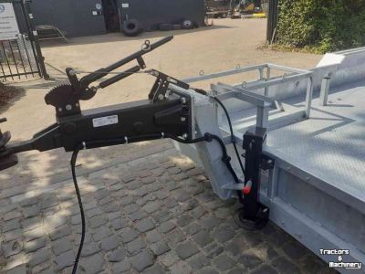 Low loader / Semi trailer Heuvelmans Transportwagen