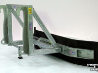 Rubber yard scraper Qmac 240 SCHUIF VAST VOLVO L50- L60-L90
