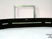 Rubber yard scraper Qmac 240 SCHUIF VAST VOLVO L50- L60-L90