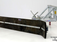 Rubber yard scraper Qmac 270 MECH SCHUIN + HOEK EURO