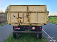 Dumptrailer Agromet T046 tandemas kipper in goede staat