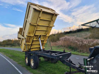 Dumptrailer Agromet T046 tandemas kipper in goede staat