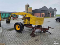 Backhoe  getrokken kraan