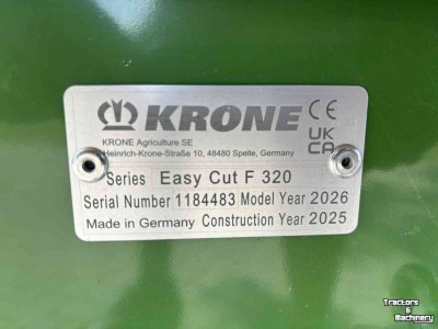 Mower Krone Easycut F320 Gen2