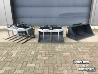 Silage Grabbucket / Grabfork Knikmops KM 80-85-90-95-100-120-125-130-140-170-180-235-250 / H - E - Tele