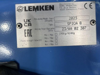 Fertilizer spreader Lemken Spica 8/1500