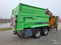 Wood shredder Heizohack HM 8-400 KLC chipper combi