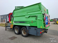 Wood shredder Heizohack HM 8-400 KLC chipper combi