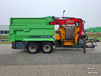 Wood shredder Heizohack HM 8-400 KLC chipper combi