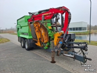 Wood shredder Heizohack HM 8-400 KLC chipper combi