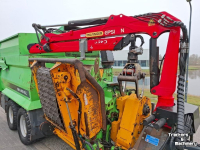 Wood shredder Heizohack HM 8-400 KLC chipper combi