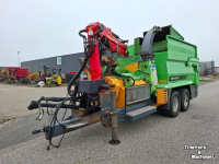 Wood shredder Heizohack HM 8-400 KLC chipper combi