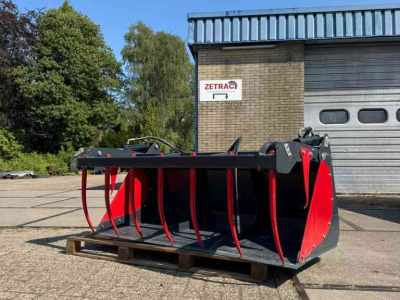 Front-end loader bucket / Front loader bucket  GRONDBAK GRIJPBAK GRIJPER 180 CM EURO MULTIBAK PELIKAANBAK