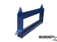 Quick hitches Qmac Merkadapter blanco - Matbro pincone