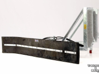 Rubber yard scraper Qmac 270 HYDR SCHUIN + HOEK JCB Q-FIT