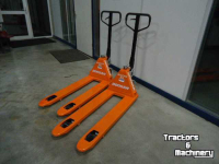 Hand pallettruck Doosan 2500 kg Palletwagen met gewicht idicatiemeter