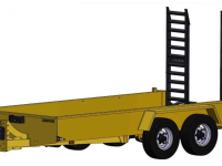 Ramp trailer Harcon KOW 10000