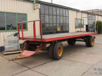 Agricultural wagon  Balenwagen aanhangwagen aanhanger 4-wielige wagen kar balenkar