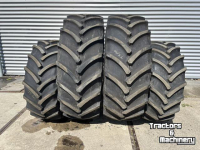 Wheels, Tyres, Rims & Dual spacers Mitas Set Mitas Banden 600/65R38 & 480/65R28 AC65 Vaste Velgen