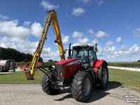 Tractor Massey Ferguson 6490 met herder MBK503LSH