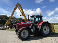 Tractor Massey Ferguson 6490 met herder MBK503LSH