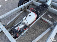 Car trailer up to 3500 Kg Henra KP27-3318   aanhanger kiep aanhangwagen  3 zijdig kipper