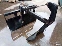 Bale clauw  Balenklem, Pakkenklem, boven-over, JCB aansluiting