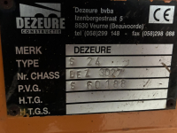 Ramp trailer Dezeure Dezeure S 24