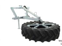 Feed sweeper wheel Qmac VBV120 Voerveegband / Voerbandveger 