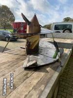 Diverse used spare-parts  vijzels oplassen