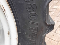 Wheels, Tyres, Rims & Dual spacers BKT 380/70R28