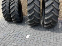 Wheels, Tyres, Rims & Dual spacers BKT Set Agrimax RT765  380/70R28 35mm  480/70R38 45mm