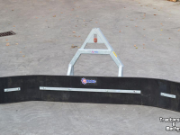 Rubber yard scraper Qmac Rubberschuif 270 Accord+verstevigd