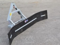 Manure scraper Qmac RSACL270 Rubberschuif / Erfschuif / Modderschuif / Mestschuif / Sneeuwschuif