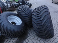 Wheels, Tyres, Rims & Dual spacers Alliance 550/60 - 22.5 Kipperwielen, kipperbanden
