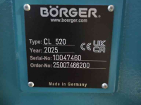 Manure pump Börger CL 520