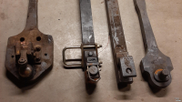Diverse used spare-parts Massey Ferguson ONDERTREKHAAK