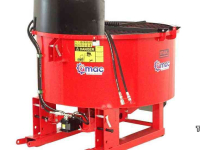 Concrete skips Qmac Betonmixer 600L combi-aandrijving