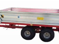Dumptrailer Boxer Kipper 1,5 tot 5 ton