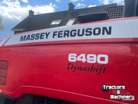 Tractors Massey Ferguson 6490 Dynashift 6 cil.turbo fronthef airco