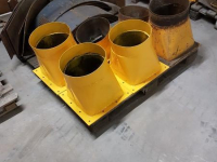 Diverse used spare-parts  Blaas stuk zuiger
