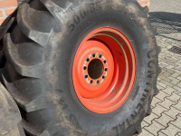 Wheels, Tyres, Rims & Dual spacers Continental Continental/Mitas 500/85R24 banden, Claas combine diversen