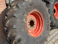 Wheels, Tyres, Rims & Dual spacers Continental Continental/Mitas 500/85R24 banden, Claas combine diversen