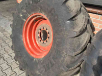 Wheels, Tyres, Rims & Dual spacers Continental Continental/Mitas 500/85R24 banden, Claas combine diversen