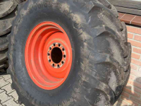 Wheels, Tyres, Rims & Dual spacers Continental Continental/Mitas 500/85R24 banden, Claas combine diversen