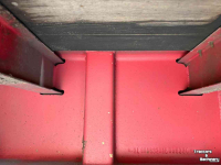 Low loader / Semi trailer Vogelzang 3-asser dieplader aanhanger, vlakke vloer met Twistlock