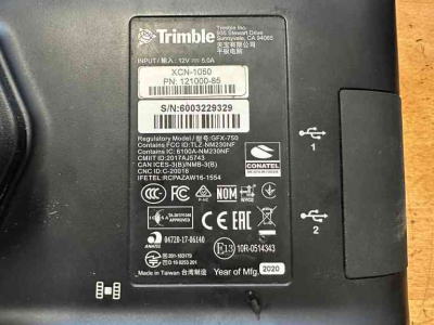 GPS steering systems and attachments Trimble xcn 1050