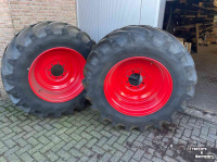 Wheels, Tyres, Rims & Dual spacers Michelin 600/60 R34